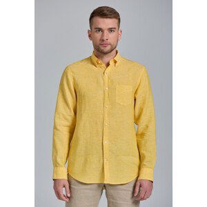 KOŠEĽA GANT D2.REG LINEN SHIRT BD žltá XL