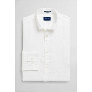 KOŠEĽA GANT D2. SLIM LINEN SHIRT BD biela S