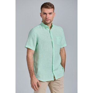 KOŠEĽA GANT D2. REG LINEN SHIRT SS BD zelená S