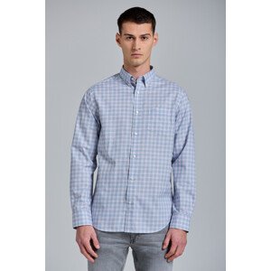 KOŠEĽA GANT D1.REG TWILL CHECK BD modrá XL