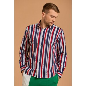 KOŠEĽA GANT D1.REL RETRO SHIELD STRIPE TOWN modrá M