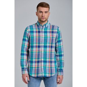 KOŠEĽA GANT D2.REG COLORFUL LINEN MADRAS BD zelená XXL