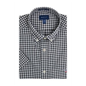 KOŠEĽA GANT REG BROADCLOTH GINGHAM SS BD čierna M