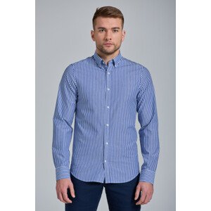 KOŠEĽA GANT SLIM BROADCLOTH STRIPE BD modrá XXL