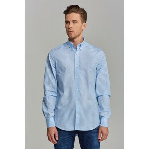 KOŠEĽA GANT SLIM BROADCLOTH STRIPE BD modrá S