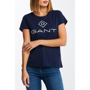 TRIČKO GANT LOCK UP SS T-SHIRT modrá S