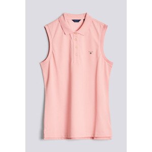 POLOKOŠEĽA GANT D2. ORIGINAL SLEEVELESS PIQUE ružová XS