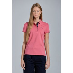 POLOKOŠEĽA GANT CONTRAST COLLAR SS PIQUE ružová XXL