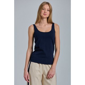 TOP GANT D1. 1X1 RIB TANK TOP modrá M