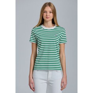 TRIČKO GANT D1. ICON G STRIPED SS T-SHIRT zelená M