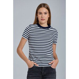 TRIČKO GANT D1. ICON G STRIPED SS T-SHIRT modrá XS