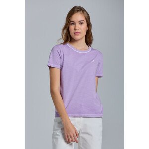 TRIČKO GANT D2. SUNFADED C-NECK SS T-SHIRT fialová L