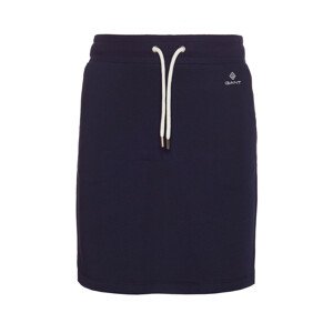 TEPLÁKOVÁ SUKŇA GANT LOCK UP SWEAT SKIRT modrá XS