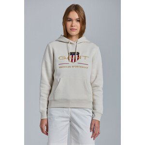 MIKINA GANT ARCHIVE SHIELD SWEAT HOODIE biela XL