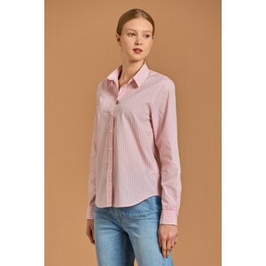 KOŠEĽA GANT REG BROADCLOTH STRIPED SHIRT ružová 40