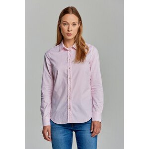 KOŠEĽA GANT STRETCH OXFORD BANKER SHIRT ružová 34