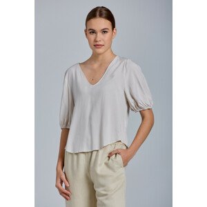 TOP GANT D2. PUFF SLEEVE SS TOP biela 34