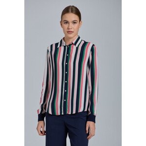 KOŠEĽA GANT D1. REG MULTI STRIPE SHIRT zelená 42