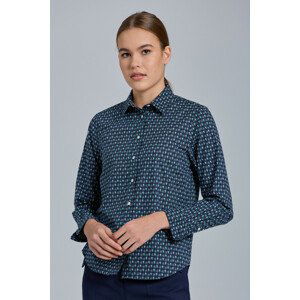 KOŠEĽA GANT D1. REG GEOMETRIC SHIRT modrá 42