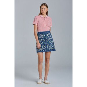 SUKŇA GANT D2. EMBROIDERED SHORT DENIM SKIRT modrá 36