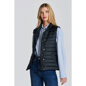 VESTA GANT D1. LIGHT DOWN GILET čierna XS