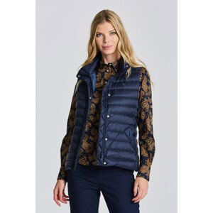 VESTA GANT D1. LIGHT DOWN GILET modrá XL