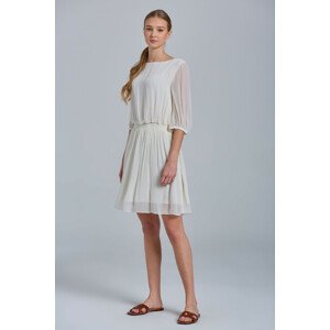 ŠATY GANT D2. BOATNECK DRESS biela 40