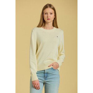 SVETER GANT D1. ICON G COTTON C-NECK biela XS