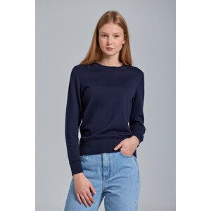 SVETER GANT D1. LIGHT COTTON C-NECK modrá XS