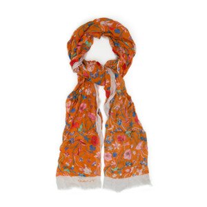 ŠATKA GANT D1. WILD FLORAL SCARF oranžová None