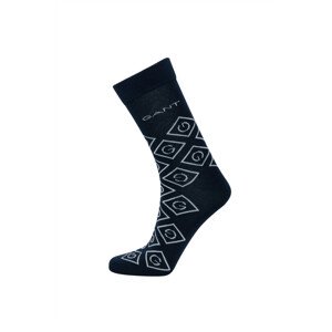 PONOŽKY GANT D1. ICON G SOCKS modrá None