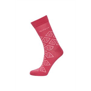 PONOŽKY GANT D1. ICON G SOCKS ružová None