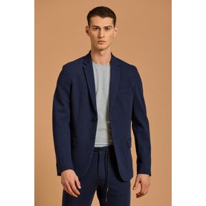 SAKO GANT D1. JERSEY SUIT BLAZER modrá 48