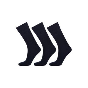 PONOŽKY GANT MERCERIZED COTTON SOCKS 3-PACK modrá None