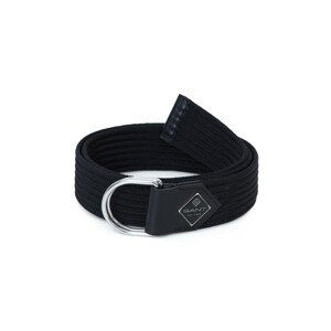 OPASOK GANT D1. DIAMOND G WEBBING BELT čierna S/M