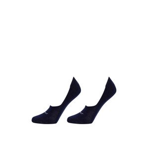 PONOŽKY GANT INVISIBLE SOCKS 2-PACK modrá None