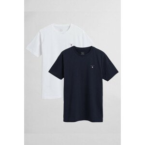 SPODNÁ BIELIZEŇ GANT C-NECK T-SHIRT 2-PACK rôznofarebná 122/128