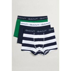 SPODNÁ BIELIZEŇ GANT BOY'S RUGBY STRIPE TRUNK 3-PACK modrá 122/128