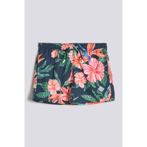 PLAVKY GANT TROPICAL PRINT BOYS SWIM SHORTS modrá 134/140