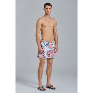 PLAVKY GANT CF TROPICAL PRINT SWIM SHORTS biela L