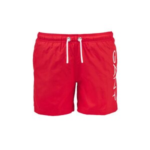 PLAVKY GANT LOGO LIGHTWEIGHT BOY'S SWIM SHORTS červená 134/140