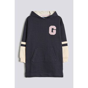 ŠATY GANT D2. COLLEGIATE SWEAT DRESS modrá 170