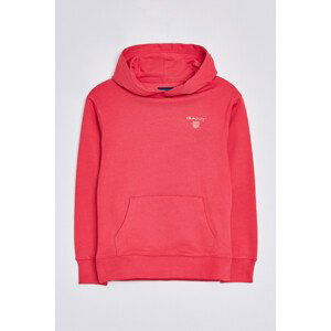 MIKINA GANT D2. CONTRAST SHIELD HOODIE červená 176