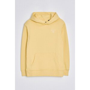 MIKINA GANT D2. CONTRAST SHIELD HOODIE žltá 170