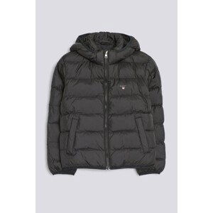 BUNDA GANT D2. LT WEIGHT PUFFER JACKET čierna 134/140