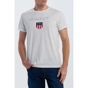 TRIČKO GANT SHIELD SS T-SHIRT biela S