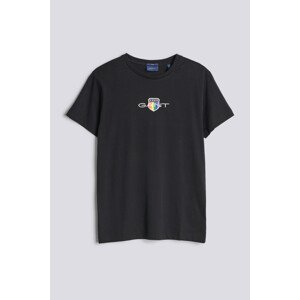 TRIČKO GANT D.1 GANT PRIDE SS T-SHIRT čierna S