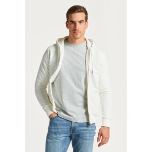 MIKINA GANT TONAL ARCHIVE SHIELD ZIP HOODIE biela M