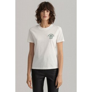 TRIČKO GANT D1. RACQUET CLUB SS T-SHIRT biela L