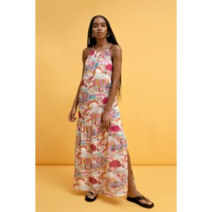 ŠATY GANT D1. LF. PRINTED STRAP MAXI DRESS biela 34